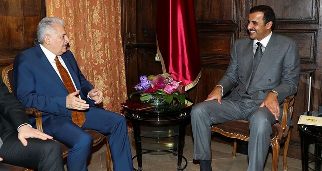 يلدريم يلتقي أمير قطر على هامش مؤتمر ميونخ للأمن الدولي