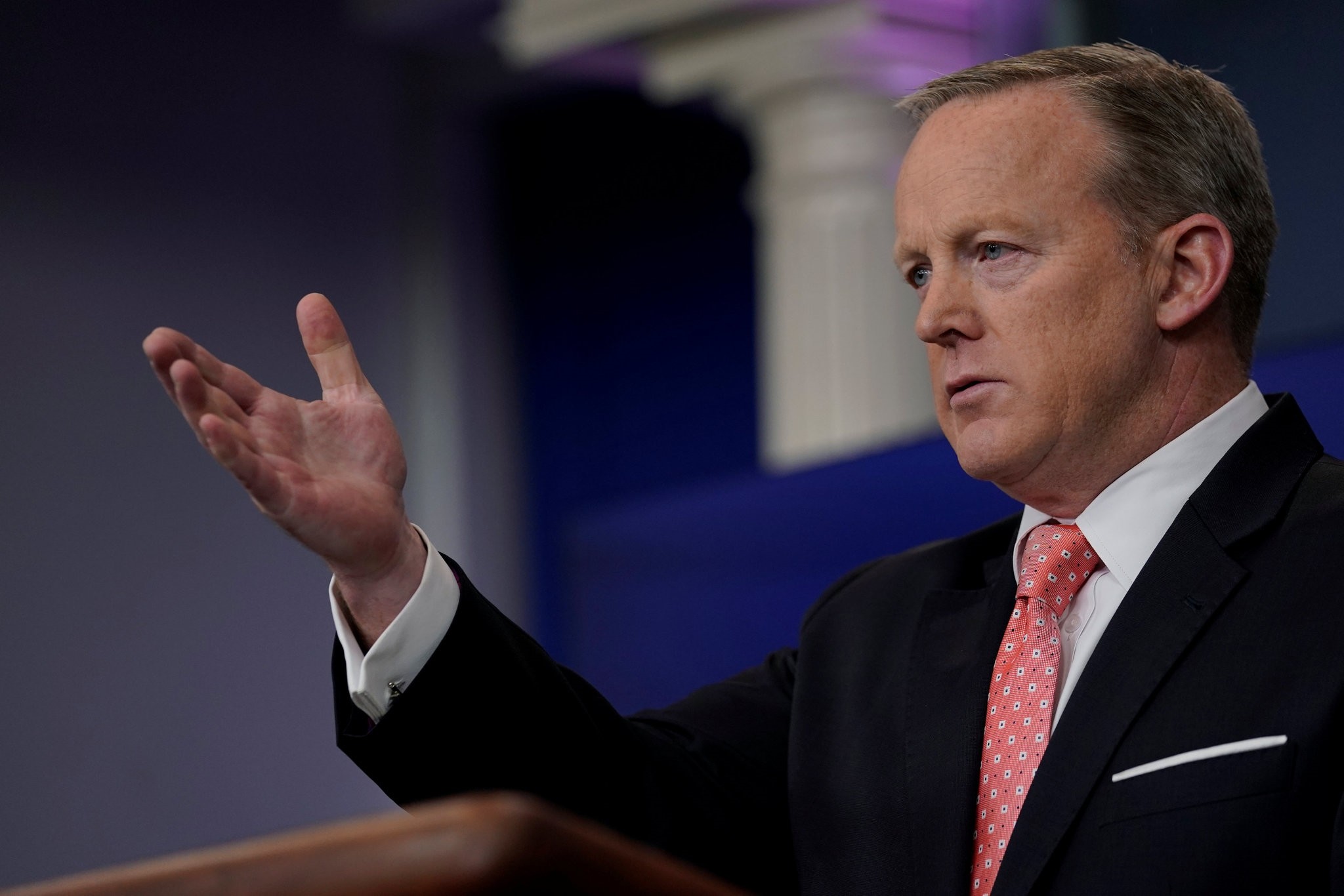 White House Press Secretary Sean Spicer holds his daily briefing at the White House in Washington, June 6, 2017. (REUTERS Photo)