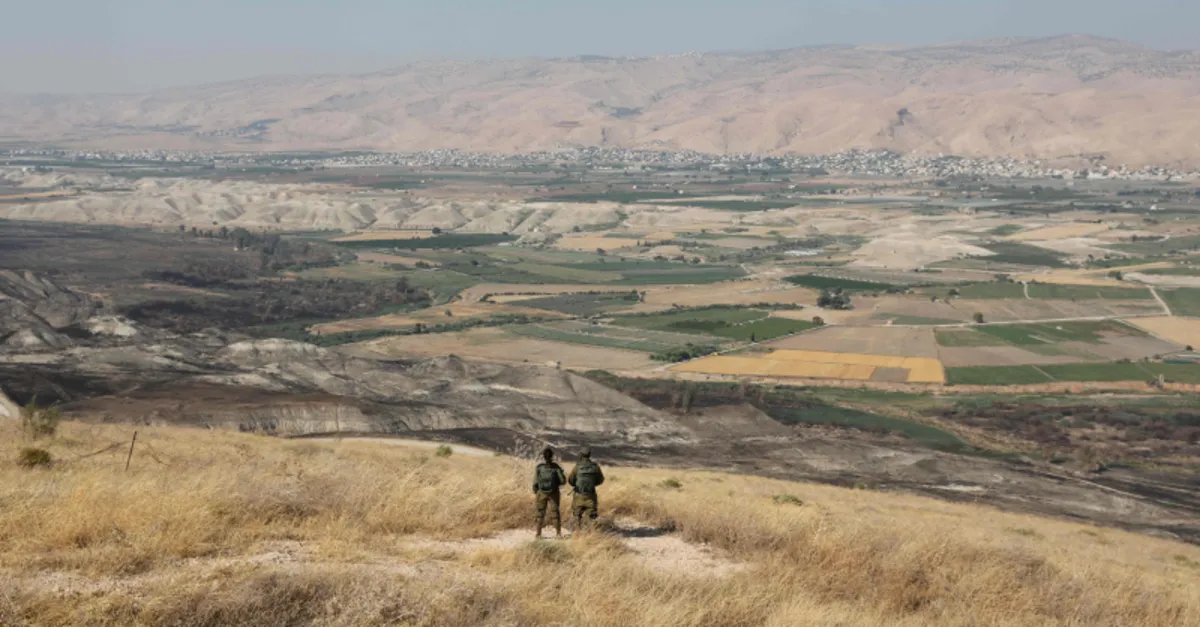 Outpost Jordan Netanyahu pledges to annex Jordan Valley if he wins elections | Daily Sabah