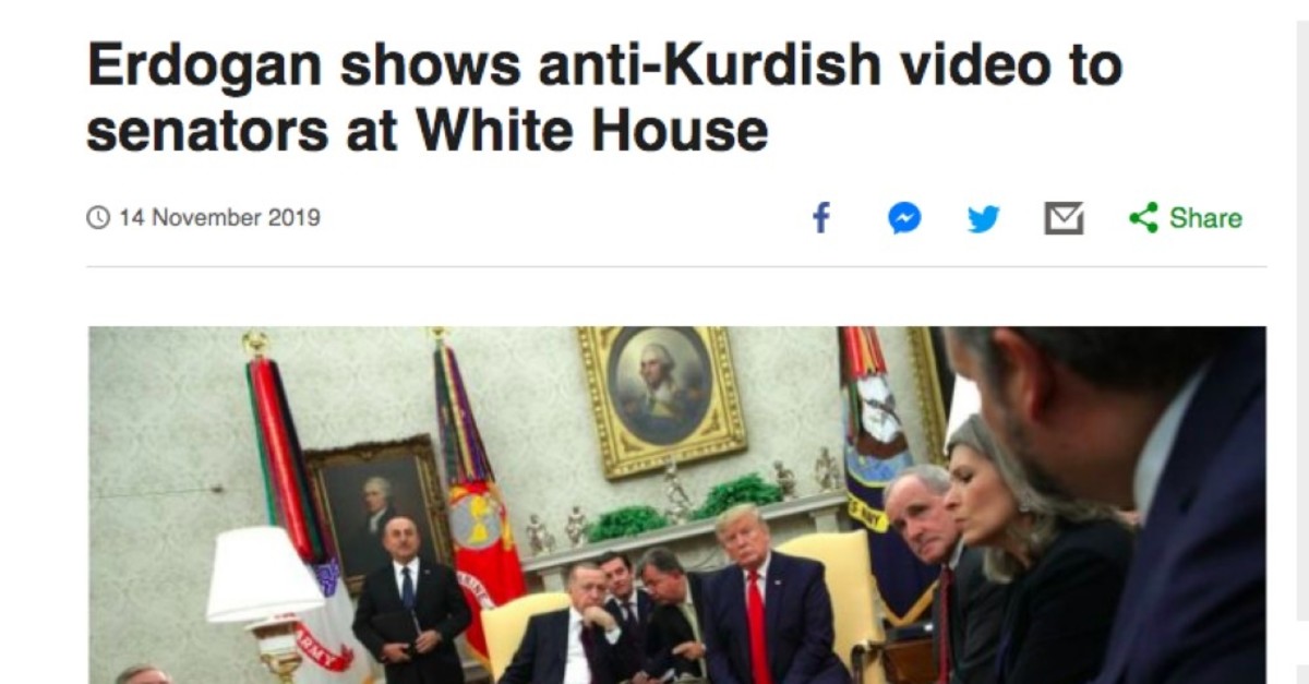 Bbc Wrongly Labels Anti Terror Video Shown By Erdogan In White