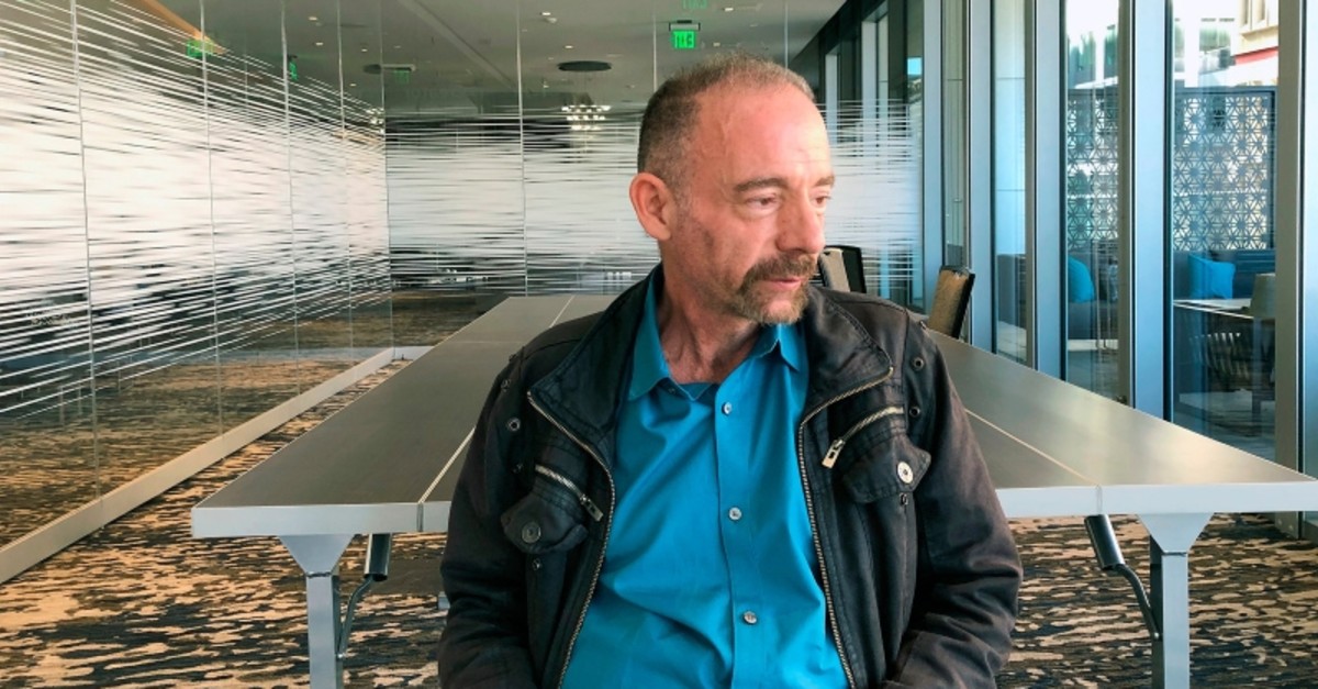 Timothy Ray Brown poses for a photograph, Monday, March 4, 2019, in Seattle. (AP Photo)