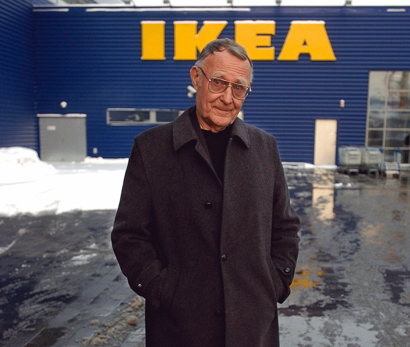 IKEA founder Ingvar Kamprad dies aged 91 Daily Sabah
