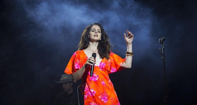 Lana Del Rey performing at Coachella. (Reuters Photo)
