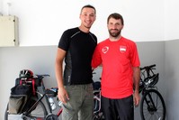 Senad Idrisi (L) and Amir Aslani. (AA Photo)