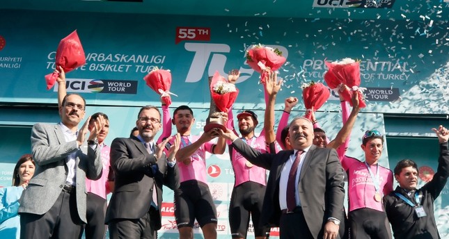 سباق رئاسة الجمهورية التركية للدراجات الهوائية ينتهي بفوز النمساوي  فليكس غروسشارتنر