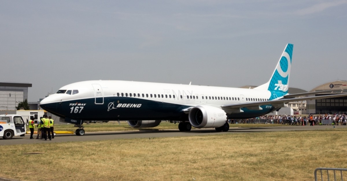 New Boeing 737-9 Max at the Paris Air Show 2017, in France, on June 22, 2017. (iStock Photo)