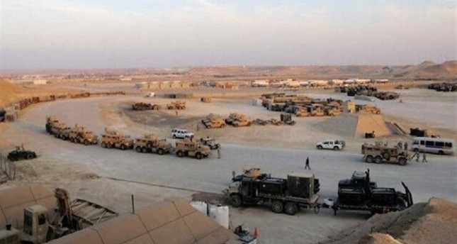 قاعدة عين الأسد التي تضم جنوداً أمريكيين في العراق