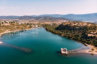 Ku0131yu0131ku0131u015flacu0131k, also known by its ancient name Iasos, is a small fishing town, located just outside of Milas.