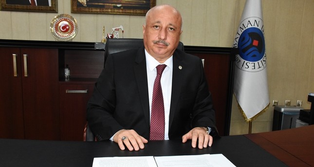 Batman University's Rector Prof. Aydın Durmuş ( AA Photo)