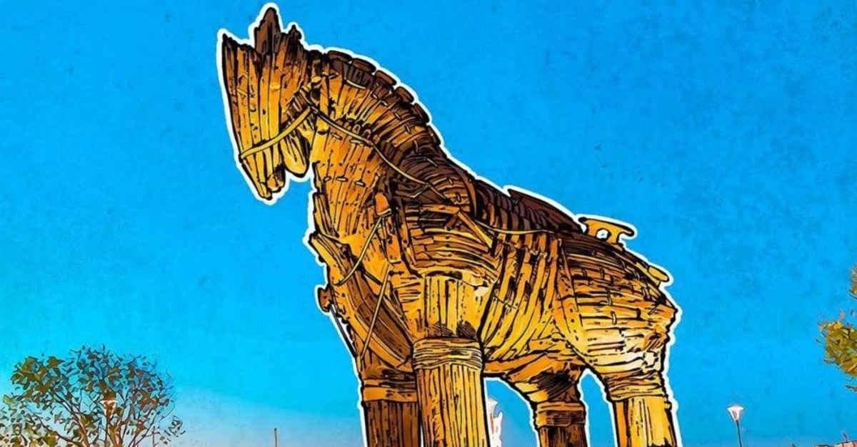 Artifacts like the Trojan Horse will be examined by children at the workshop. 