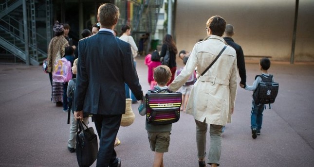 Parents in Denmark with children under the age of 18 who want to end their marriage must take a 30-minute online course. (AFP Photo)