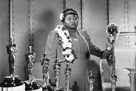 In 1940, Hattie McDaniel became the first black performer to win an Oscar for acting, picking up the supporting actress award for u201cGone with the Wind.u201d