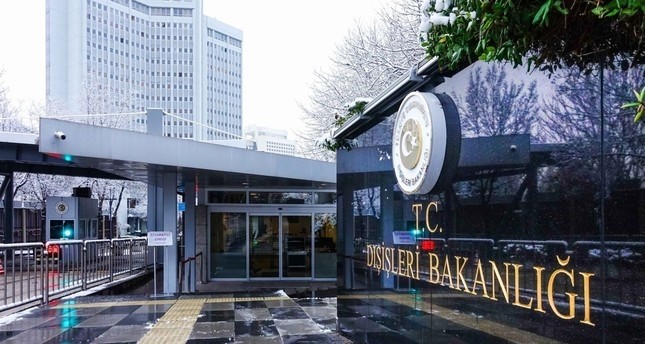 مقر وزارة الخارجية التركية في أنقرة الأناضول
