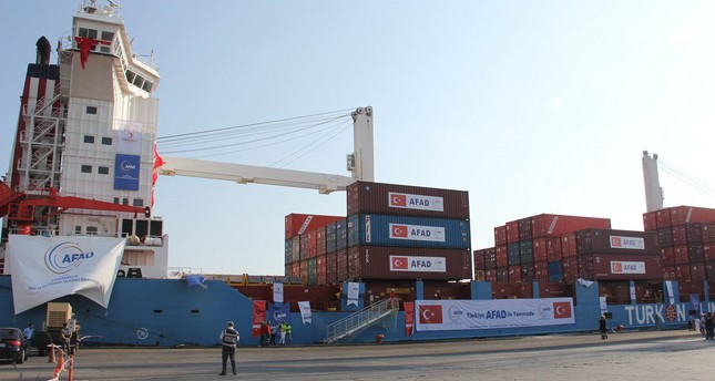 تركيا ترسل سفينة محملة بـ15 ألف طن مساعدات لغزة قبل العيد