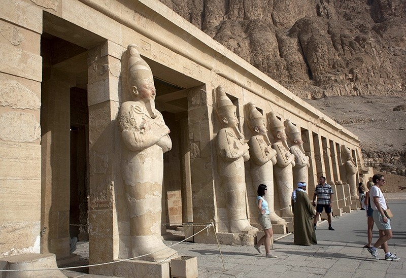 Hatshepsut Temple, in the ancient southern city of Luxor, Egypt. (AP Photo)
