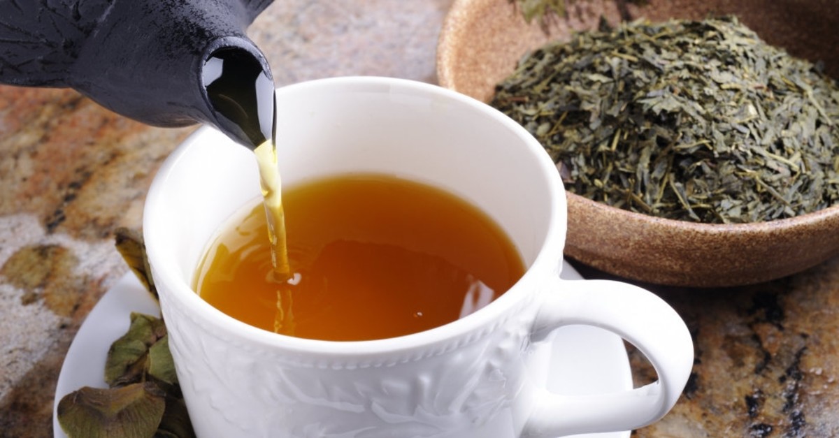 A compound found in green tea is said to reduce dementia symptoms in mice.