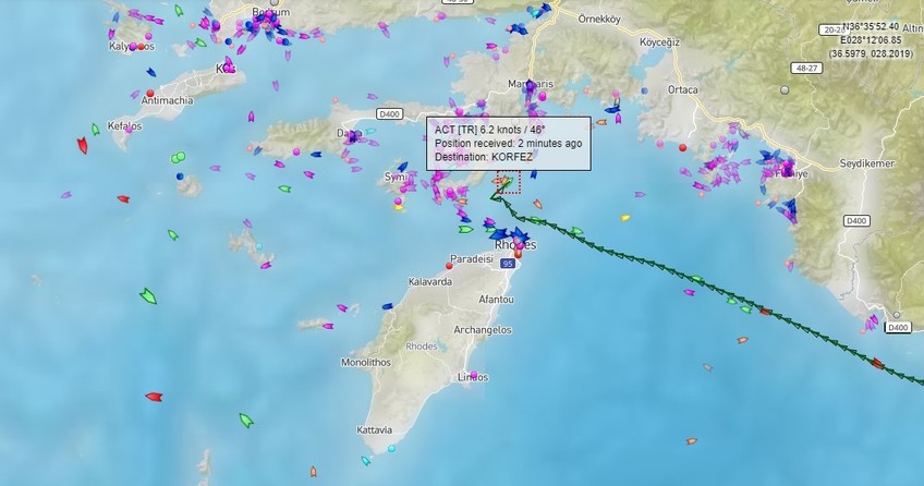 Source: MarineTraffic.com