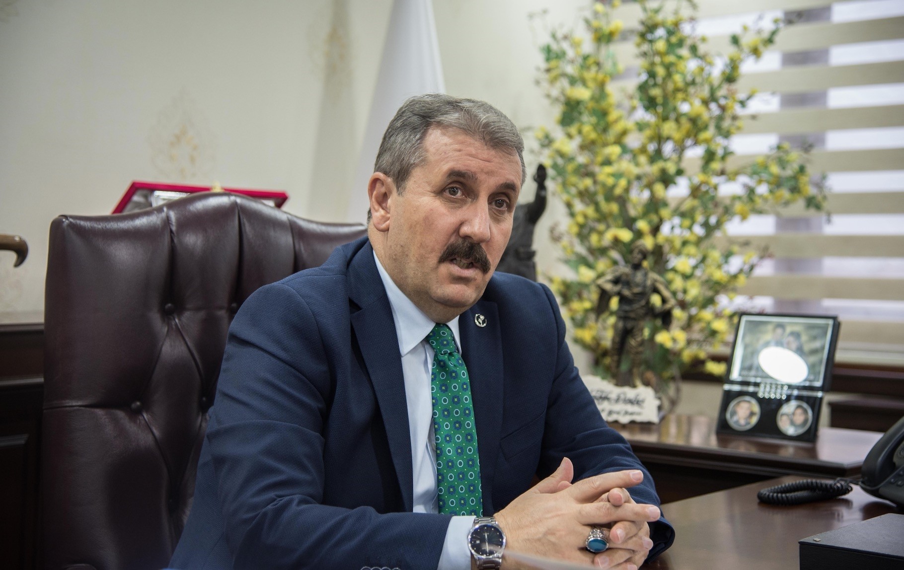 BBP Chairman Mustafa Destici expressed that their support for the alliance is not something new since they were always against the political system and the constitution drawn up after the 1980 coup.