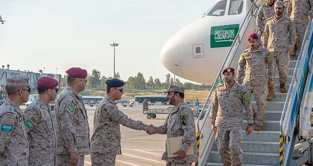 قوات سعودية لحظة وصولها إزمير غربي تركيا للمشاركة في مناورات EFES 2018 العسكرية  وكالة الأناضول للأنباء