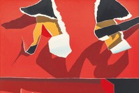 Burhan Dou011fanu00e7ay, u201cRed&Black Composition.u201d