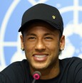 Neymar Jr speaks during a press conference during his presentation as new goodwill ambassador of Handicap International, in Geneva, Switzerland, Aug. 15, 2017. (AP Photo)