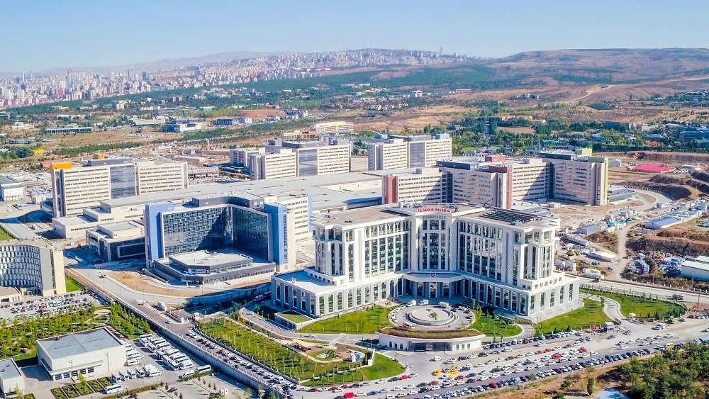 The Ankara City Hospital complex hosts eight different hospitals specializing in different fields of medicine.