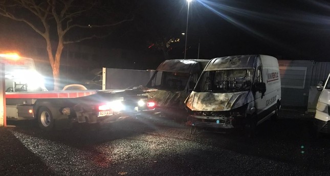 مجهولون يحرقون حافلات تابعة لشركة تركية في مدينة آخن الألمانية