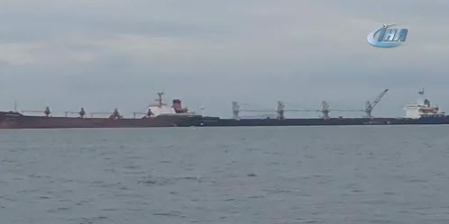 Screengrab from IHA footage of the incident.