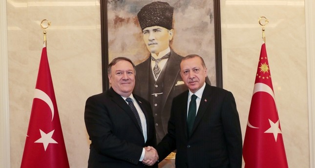 Präsident Erdoğan spricht mit US-Außenminister Pompeo über Fall Khashoggi