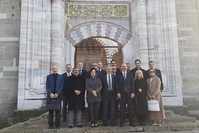The Presidential Culture and Art Policy Board visited historical places in the city.