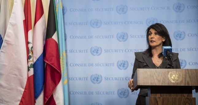 استقالة المندوبة الأمريكية لدى الأمم المتحدة نيكي هيلي