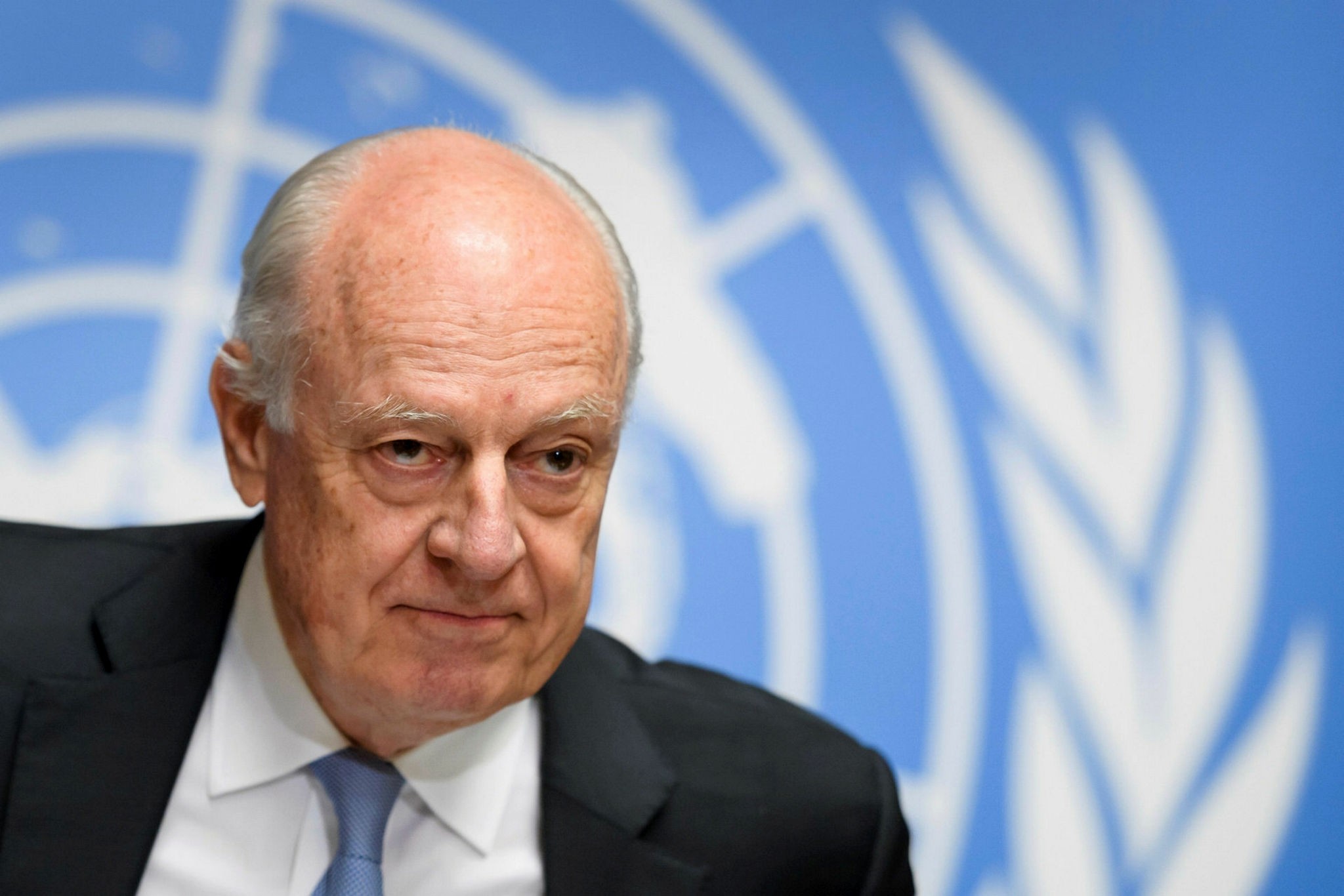 UN Special Envoy for Syria Staffan de Mistura (AFP Photo)