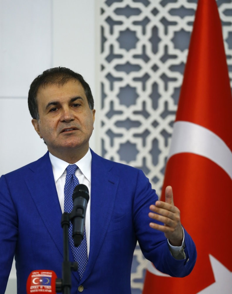 u00c7elik said Merkel's remarks on not expanding the EU customs union deal with Turkey as ,very unfortunate.,