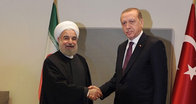 أردوغان يبحث قضية إدلب مع نظيره الإيراني حسن روحاني