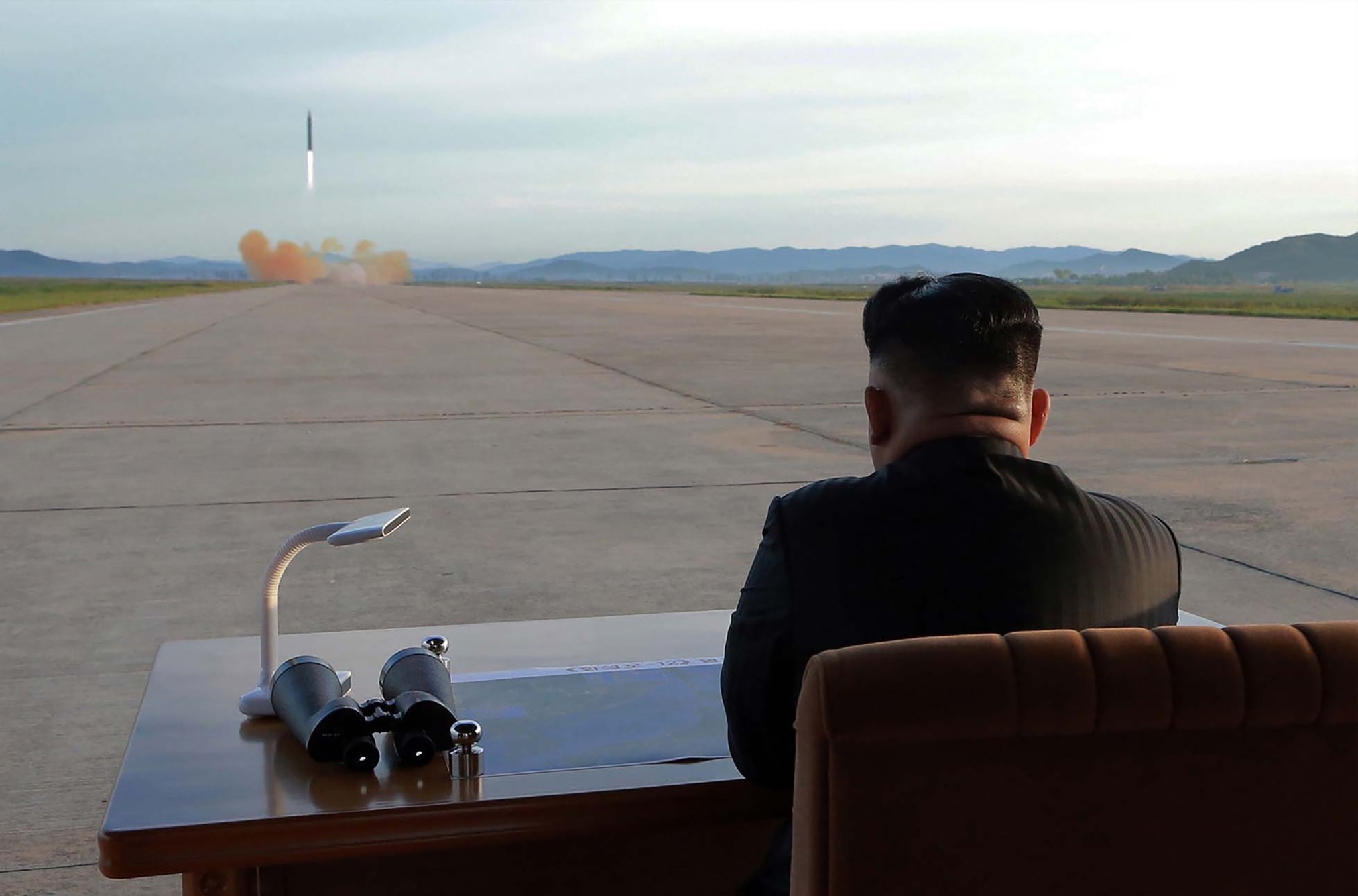 world war 3 essay in english North Korean leader Kim Jong Un inspectes a launching drill of the medium-and-long range strategic ballistic rocket Hwasong-12 at an undisclosed location, Sept. 16.