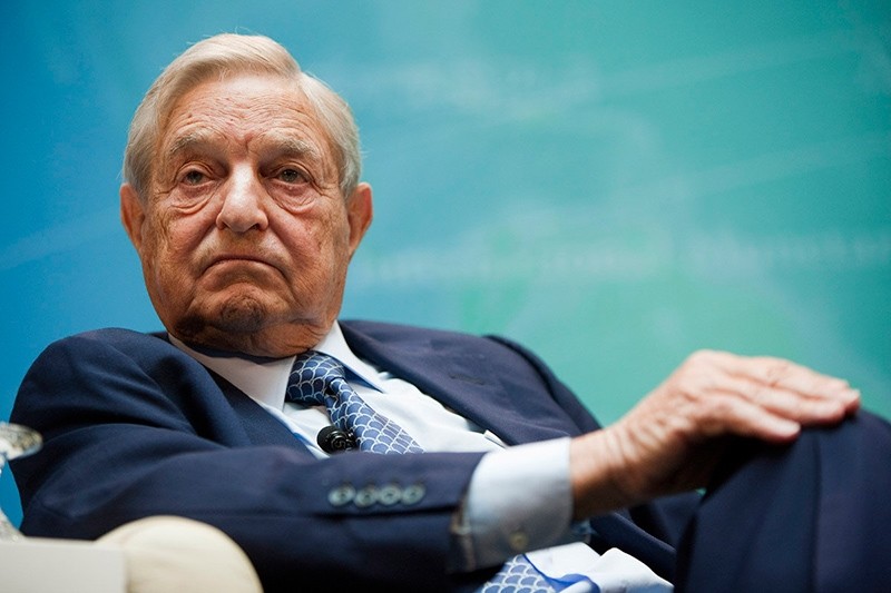 George Soros, founder of Soros Fund Management LLC, takes part in a panel discussion at the International Monetary Fund (IMF) and World Bank annual fall meeting in Washington, D.C., U.S., on Saturday, Sept. 24, 2011. 