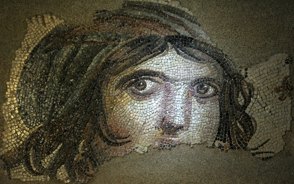 ,Gypsy Girl, mosaic