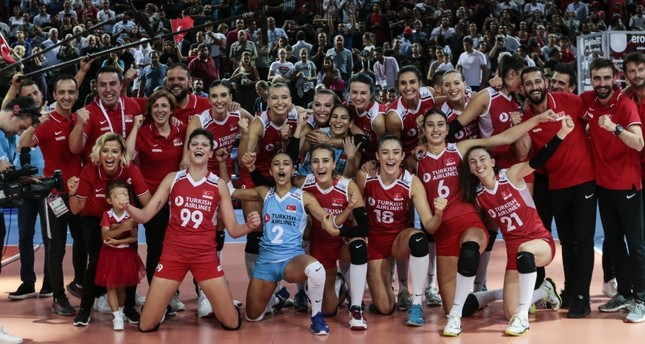 المنتخب التركي لكرة الطائرة للسيدات يتأهل لأولمبياد طوكيو 2020