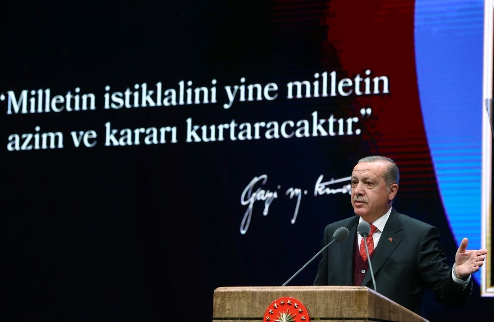 President Erdou011fan said Turkey has to do everything for its national and security interests, citing the Turkish military's ongoing cross-border activities in Syria.