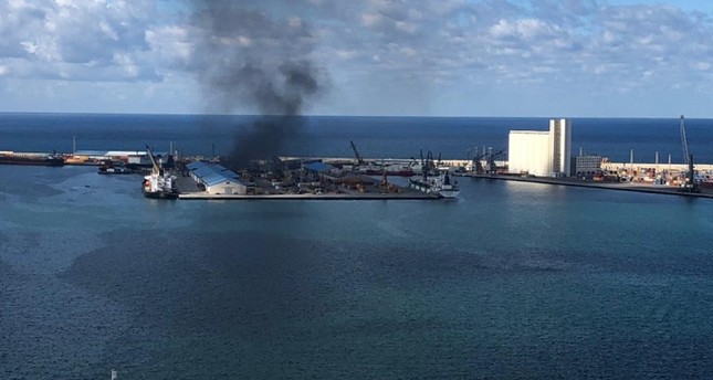 قرار الحكومة الليبية جاء بعد هجوم استهدف ميناء الشعب في طرابلس