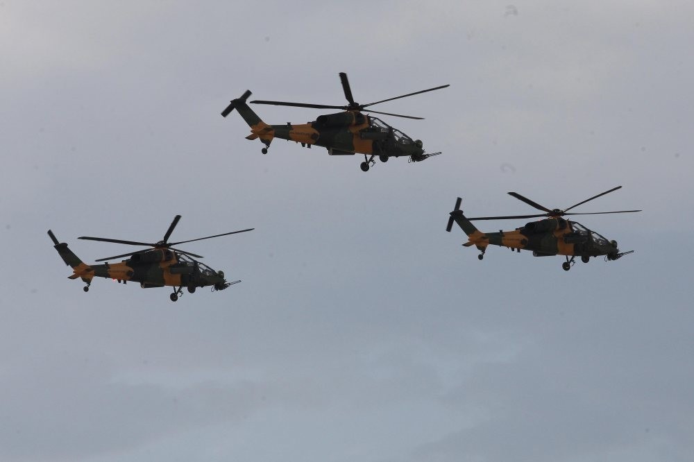 The T129 ATAK helicopter has been in use in operations against the PKK terrorist organization in the southeast for the last few years.