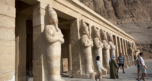 Hatshepsut Temple, in the ancient southern city of Luxor,            Egypt. (AP Photo)