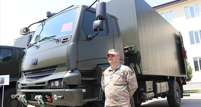 تركيا تقدم مركبات ومعدات تقنية لوزارة الدفاع الجورجية