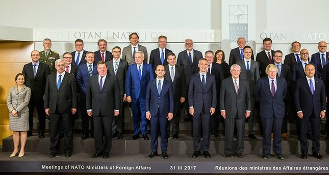 وزراء خارجية الدول الأعضاء في حلف الناتو EPA