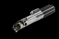 The original Luke Skywalker Lightsaber from the ,Star Wars: A New Hope, movie, is among items on the auction block by Profiles in History in Calabasas, is shown on November 29, 2018. (REUTERS Photo)