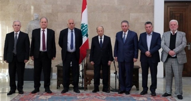 الرئيس اللبناني يؤكد على حق الشعب الفلسطيني بالعودة وقيام دولة مستقلة