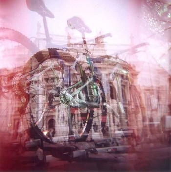 Photograph taken with the Holga using a filter.