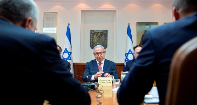 بنيامين نتنياهو في الاجتماع الأسبوعي للحكومة الإسرائيلية الفرنسية