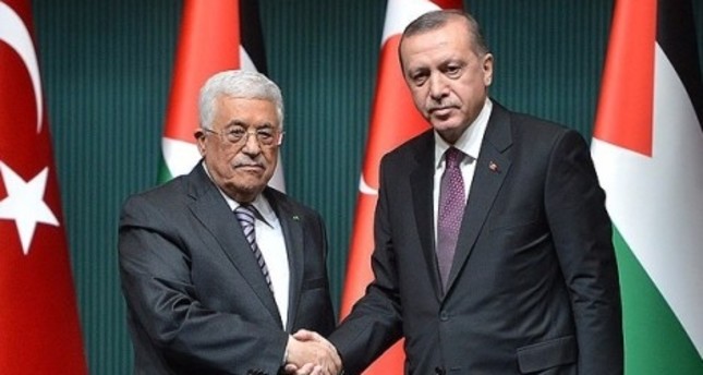 عباس يطلب من أردوغان التدخل لإلزام إسرائيل بالتراجع عن إجراءاتها