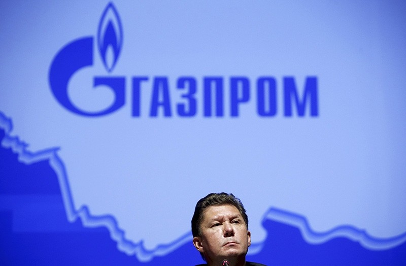 Alexei Miller, chief executive of Russia's top natural gas producer, Gazprom, attends a news conference after an annual general shareholders meeting of the company in Moscow, Russia June 26, 2015. (Reuters Photo)